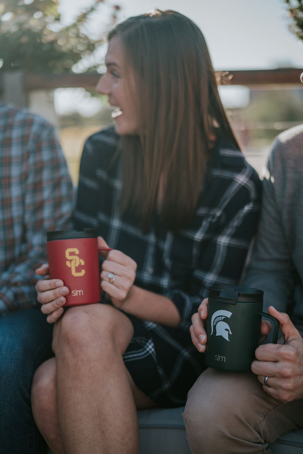Collegiate Scout Coffee Mug with Flip Lid