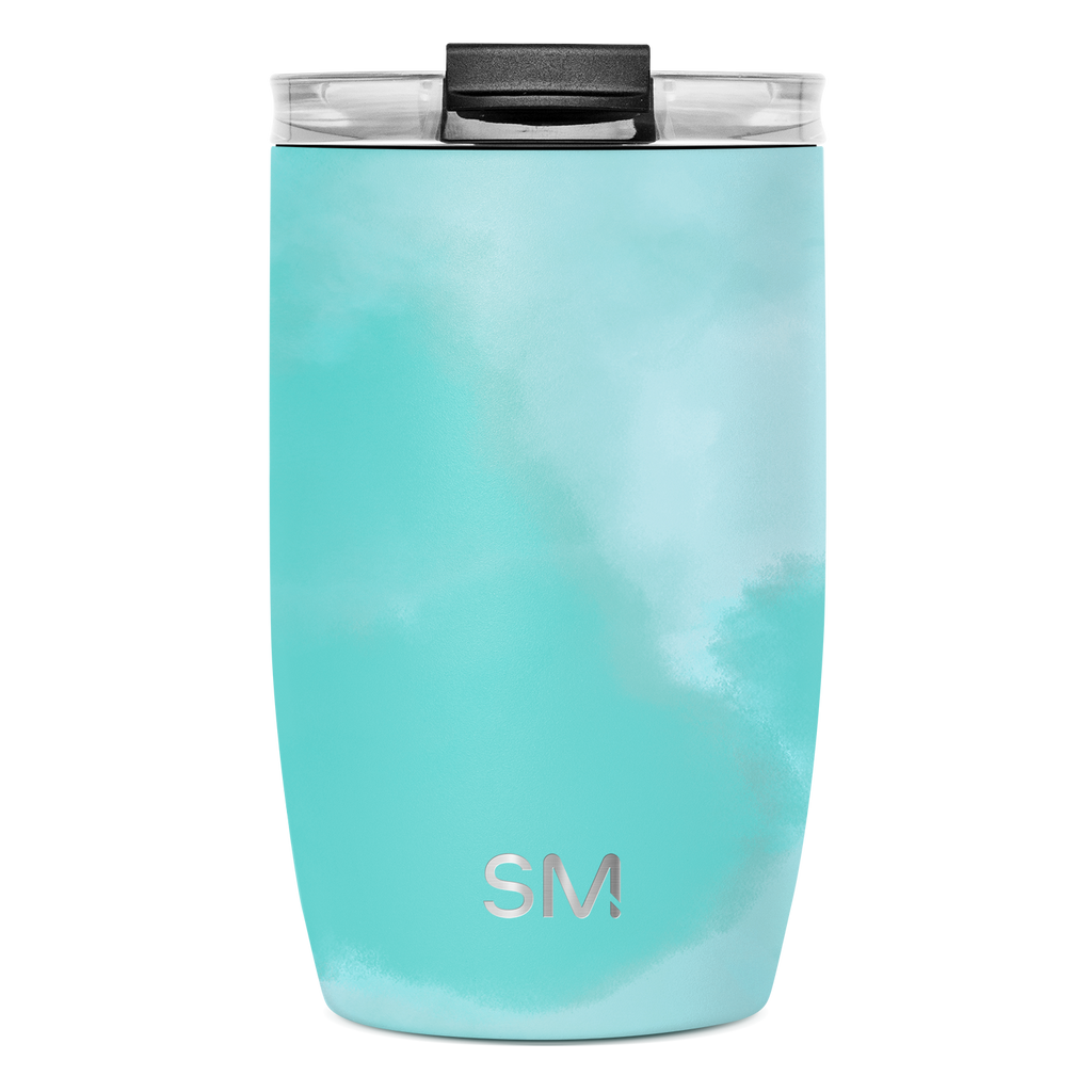 Voyager Tumbler with Clear Flip Lid & Straw