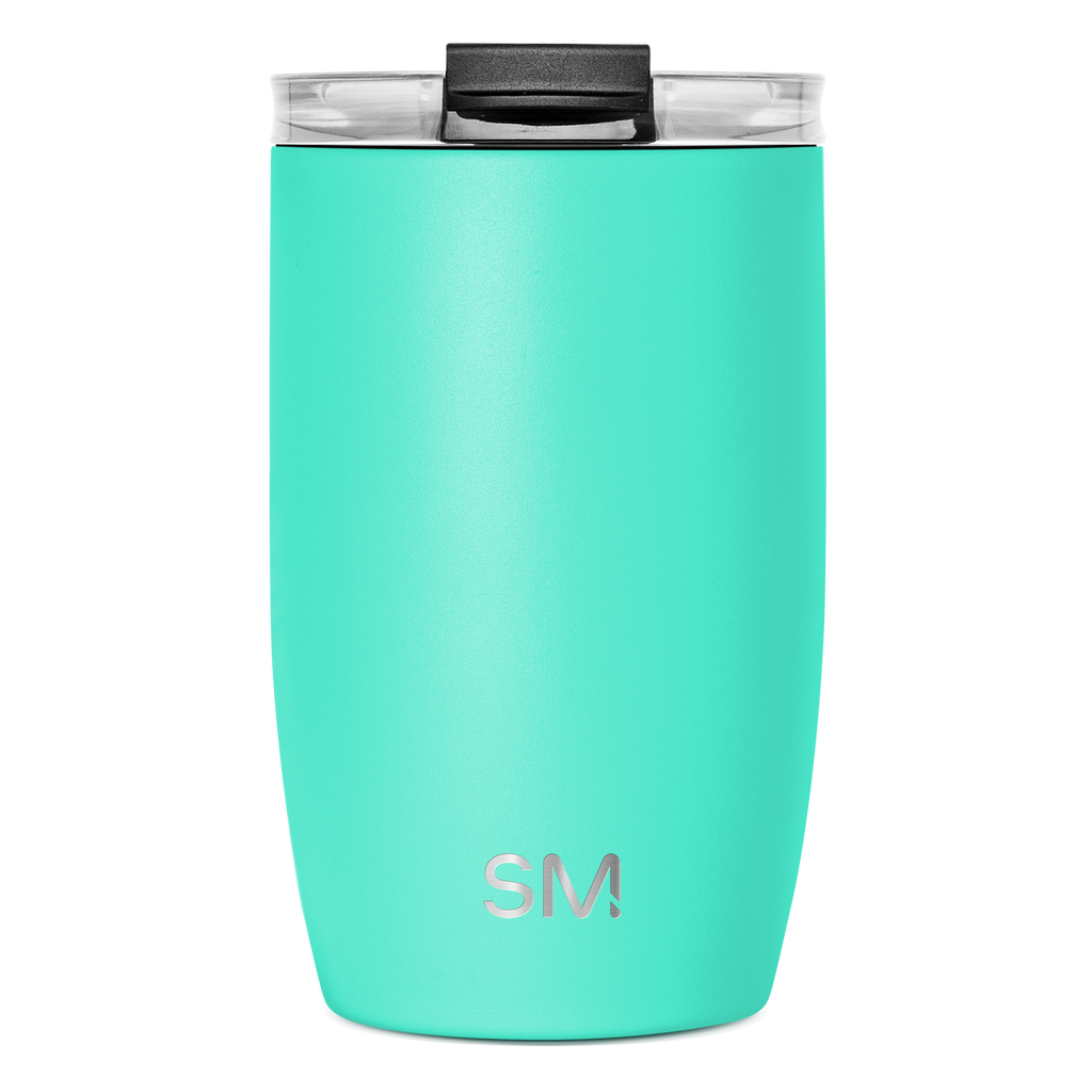 Voyager Tumbler with Clear Flip Lid & Straw