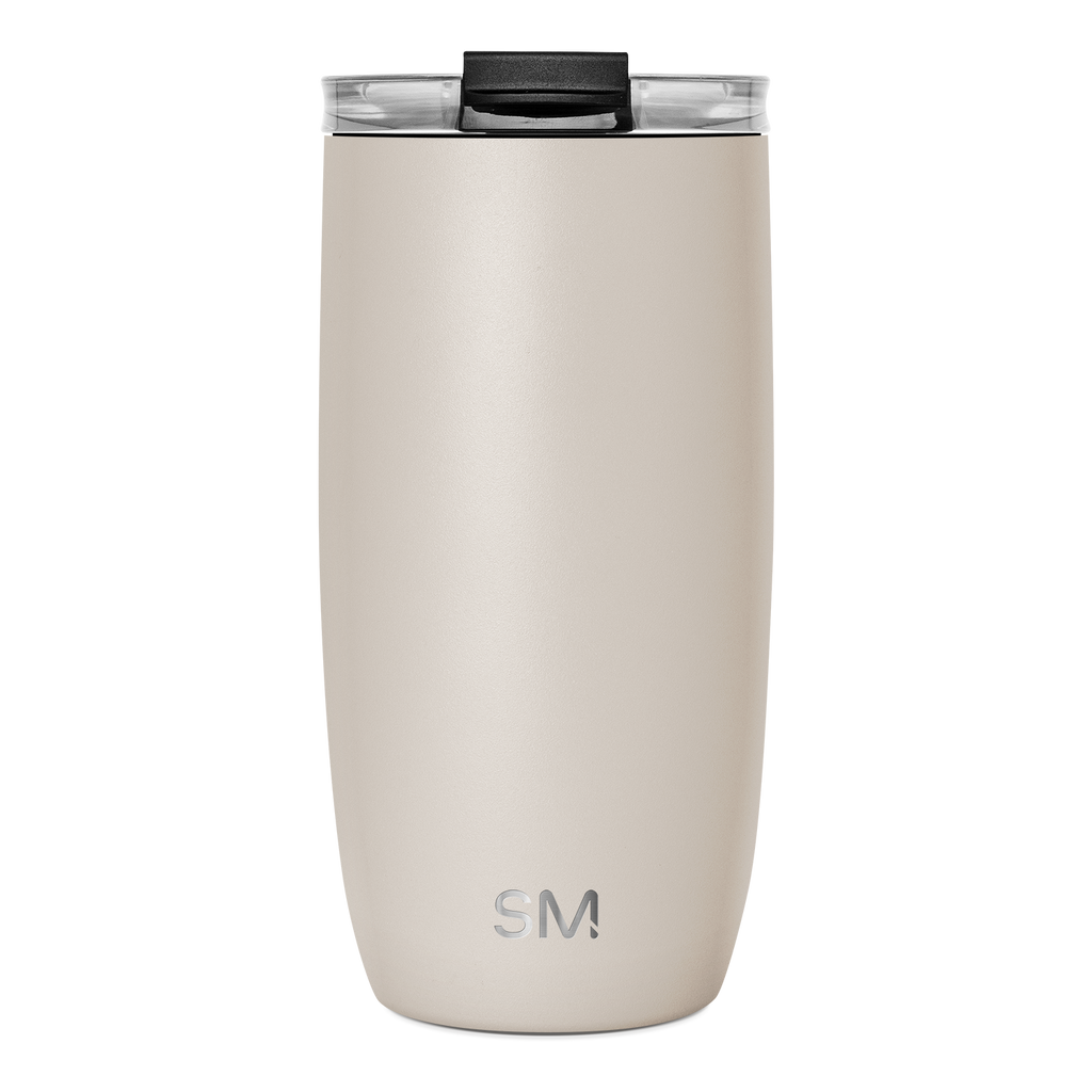 Voyager Tumbler with Clear Flip Lid & Straw