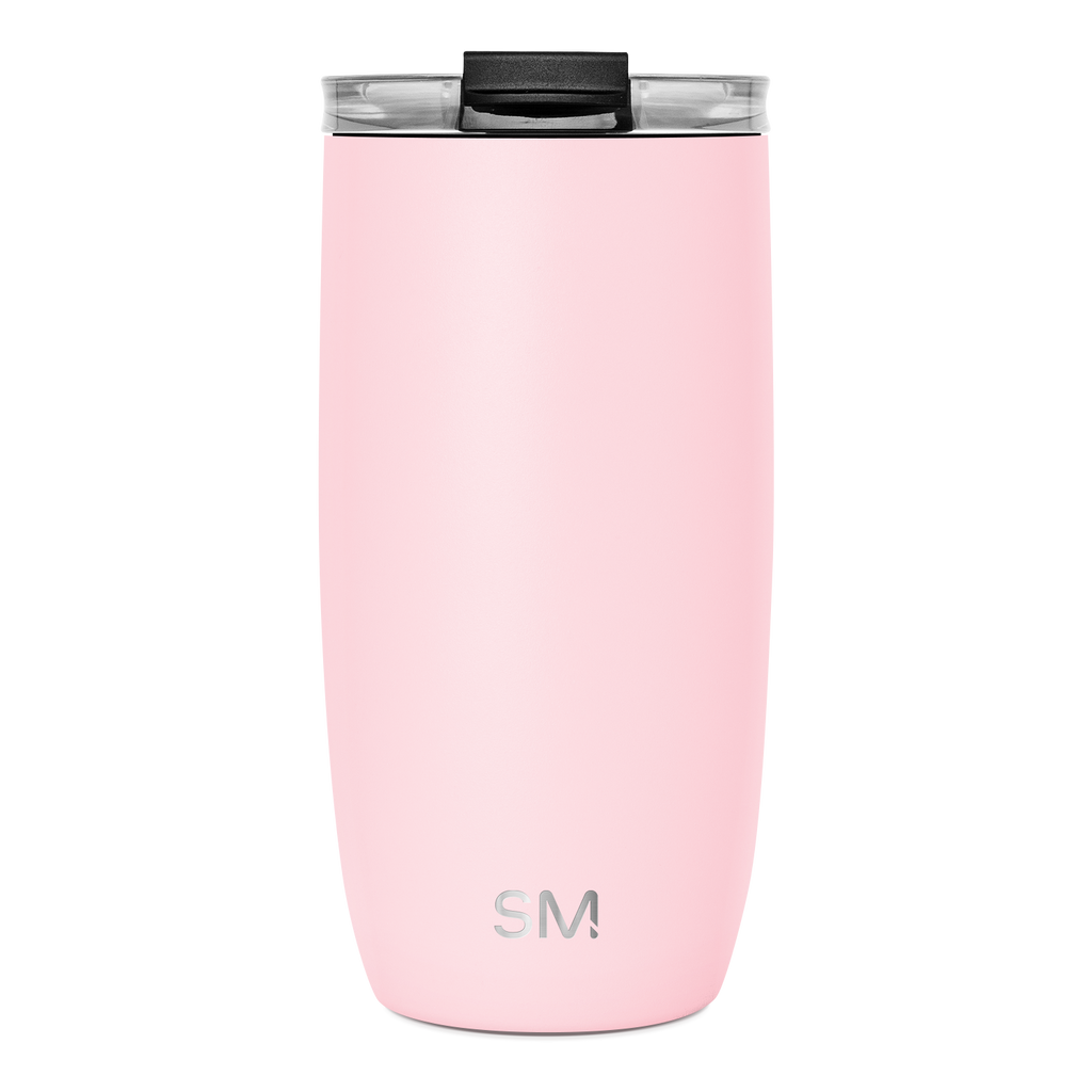 Voyager Tumbler with Clear Flip Lid & Straw