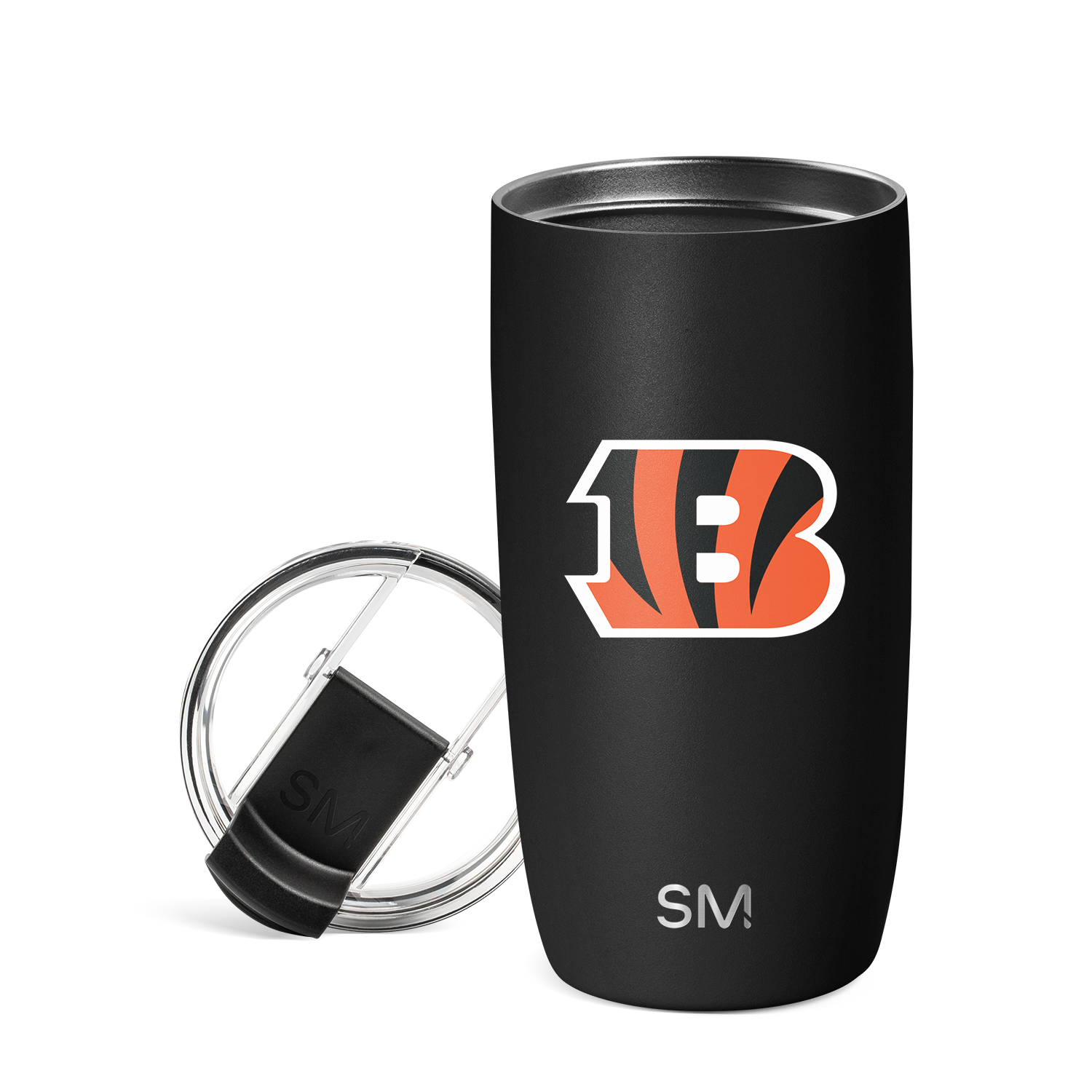 NFL Voyager Tumbler with Clear Flip Lid & Straw