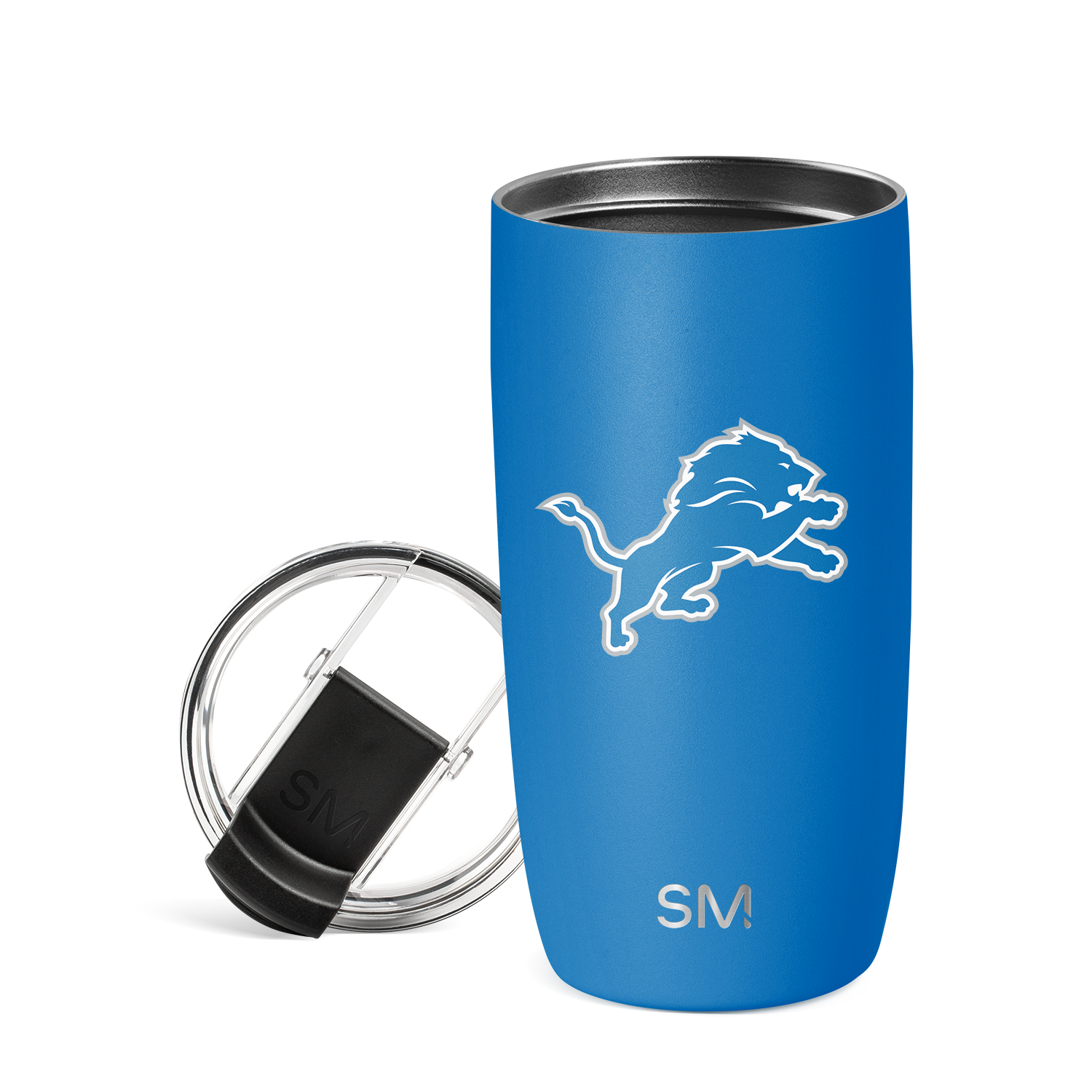 NFL Voyager Tumbler with Clear Flip Lid & Straw