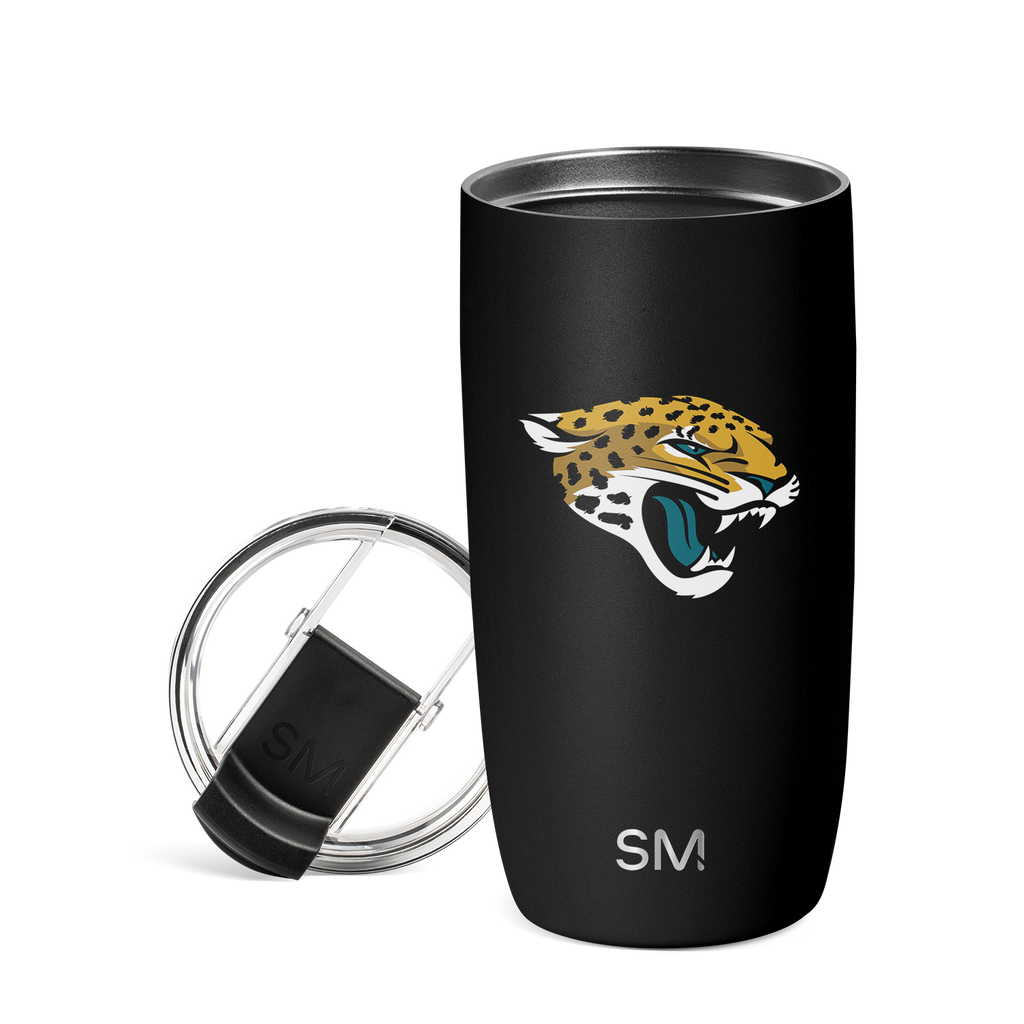 NFL Voyager Tumbler with Clear Flip Lid & Straw