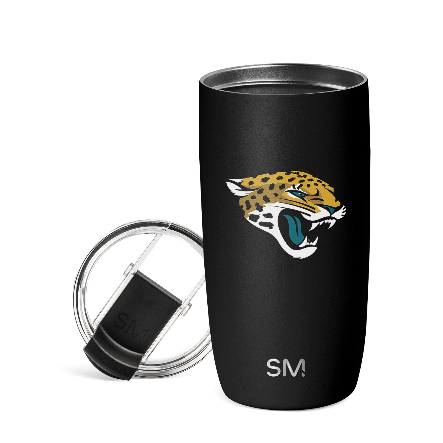 NFL Voyager Tumbler with Clear Flip Lid & Straw