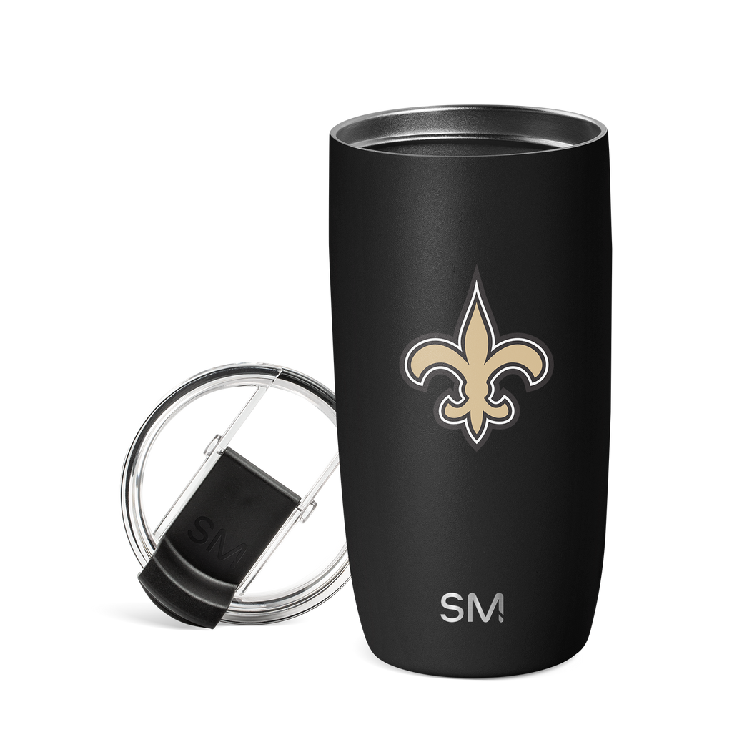 NFL Voyager Tumbler with Clear Flip Lid & Straw