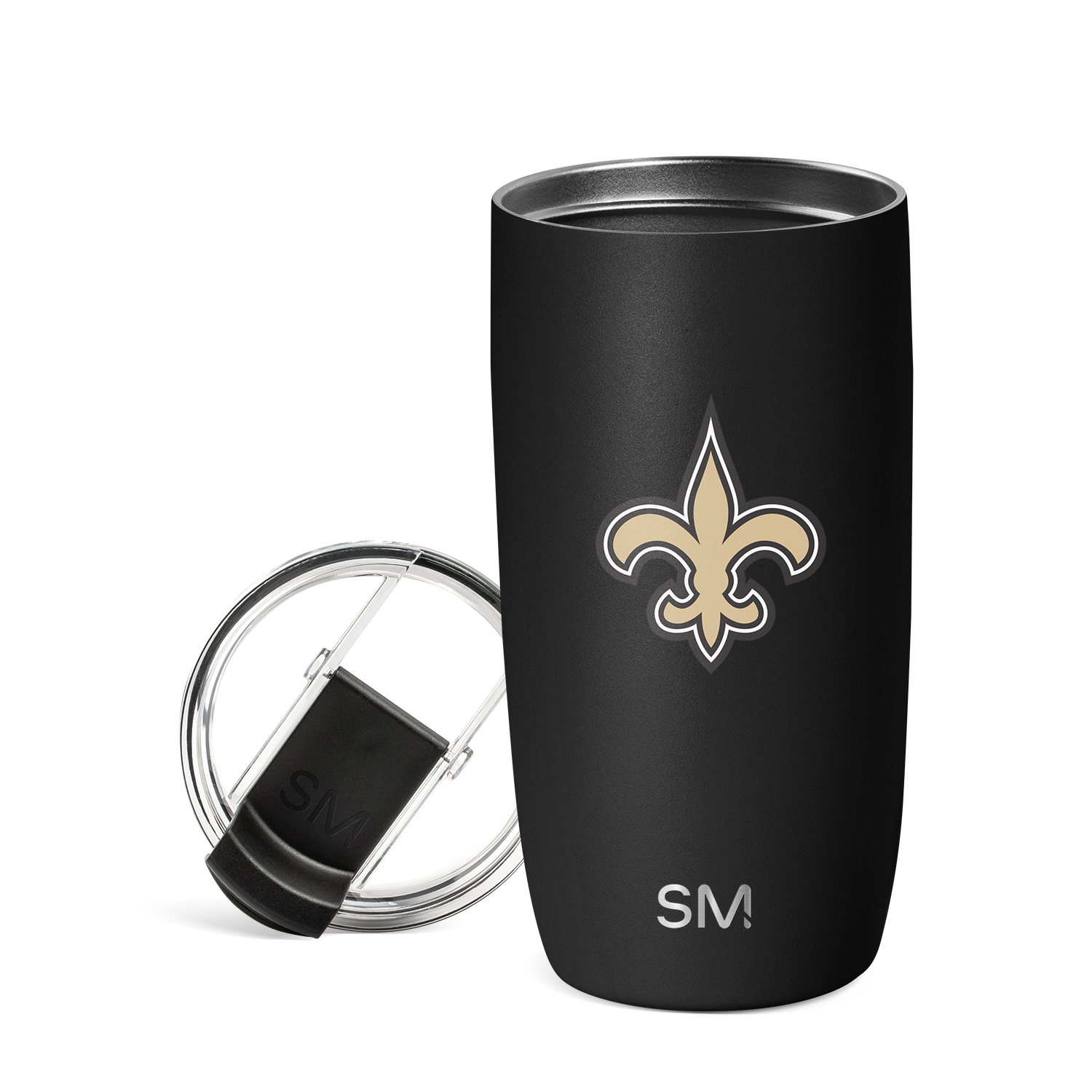 NFL Voyager Tumbler with Clear Flip Lid & Straw