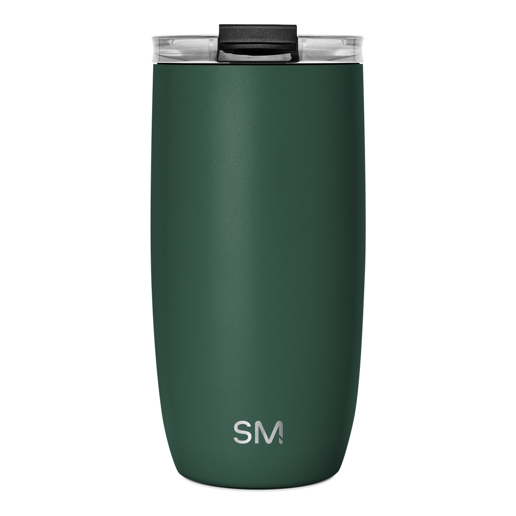 Voyager Tumbler with Clear Flip Lid & Straw