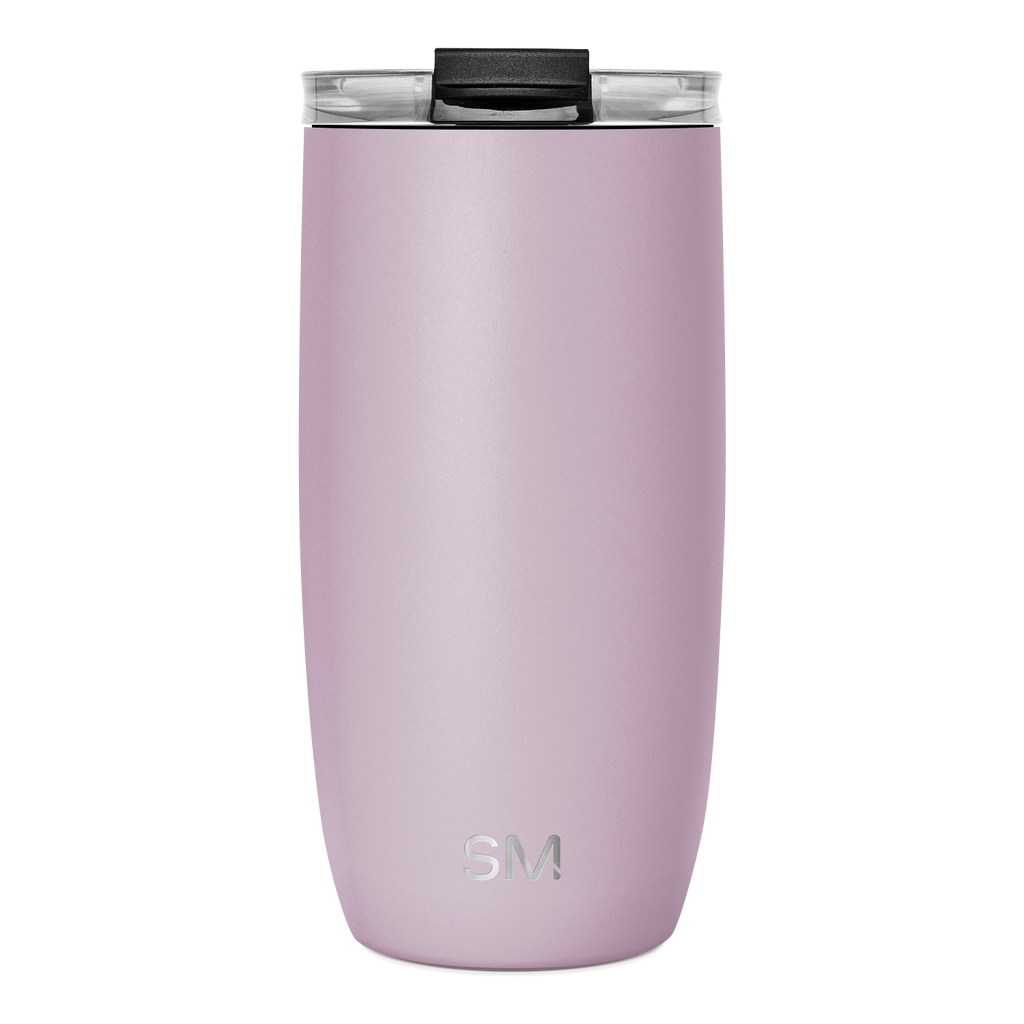 Voyager Tumbler with Clear Flip Lid & Straw