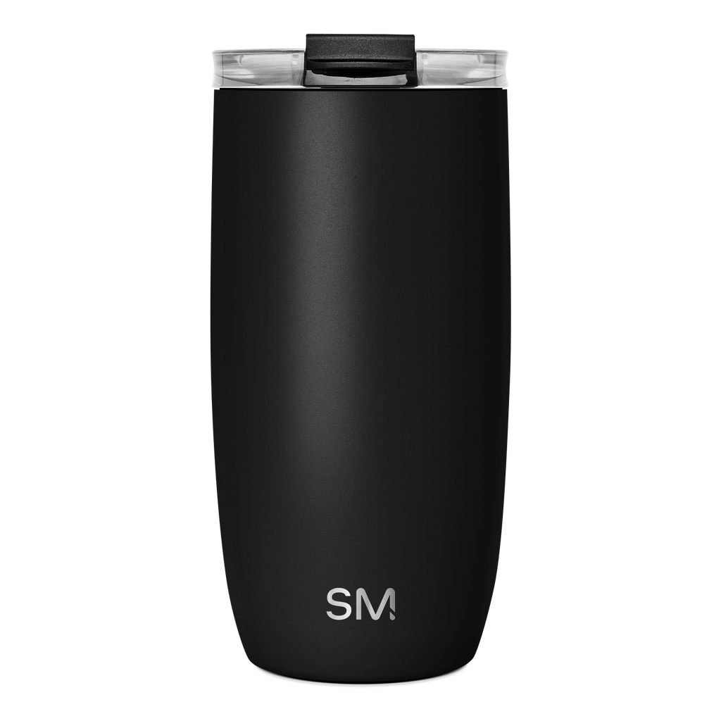 Voyager Tumbler with Clear Flip Lid & Straw