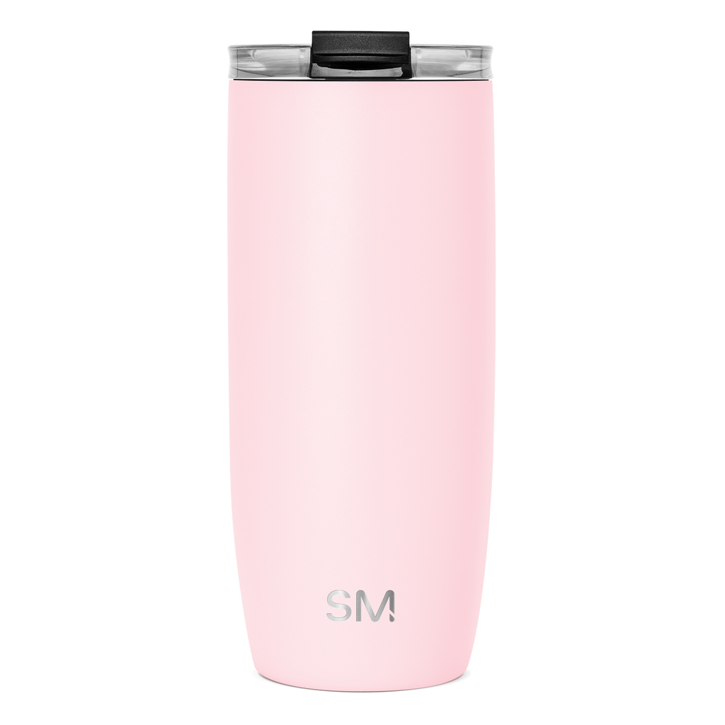 Voyager Tumbler with Clear Flip Lid & Straw