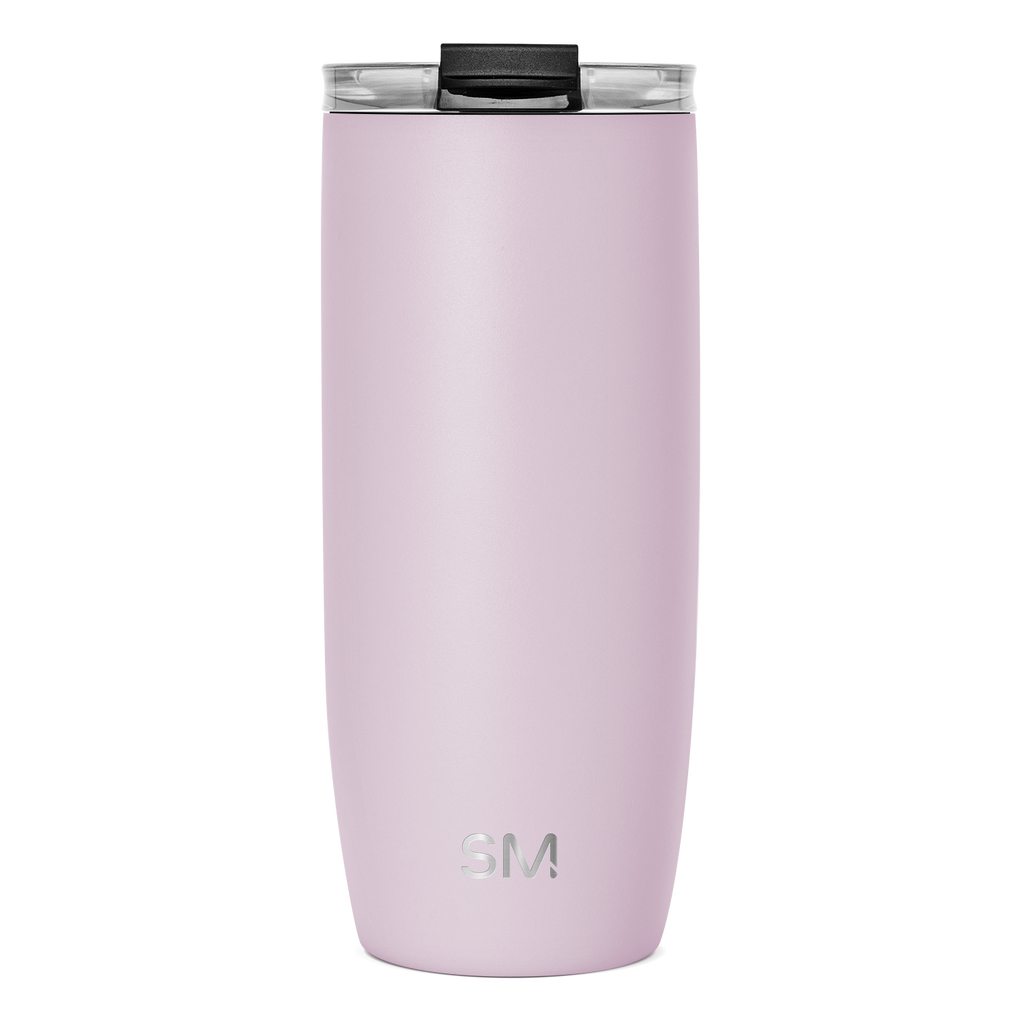 Voyager Tumbler with Clear Flip Lid & Straw