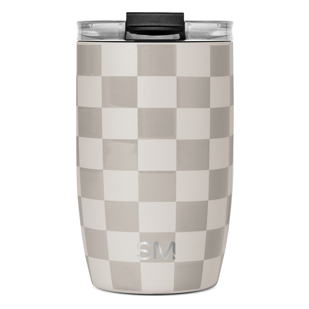 Voyager Tumbler with Clear Flip Lid & Straw