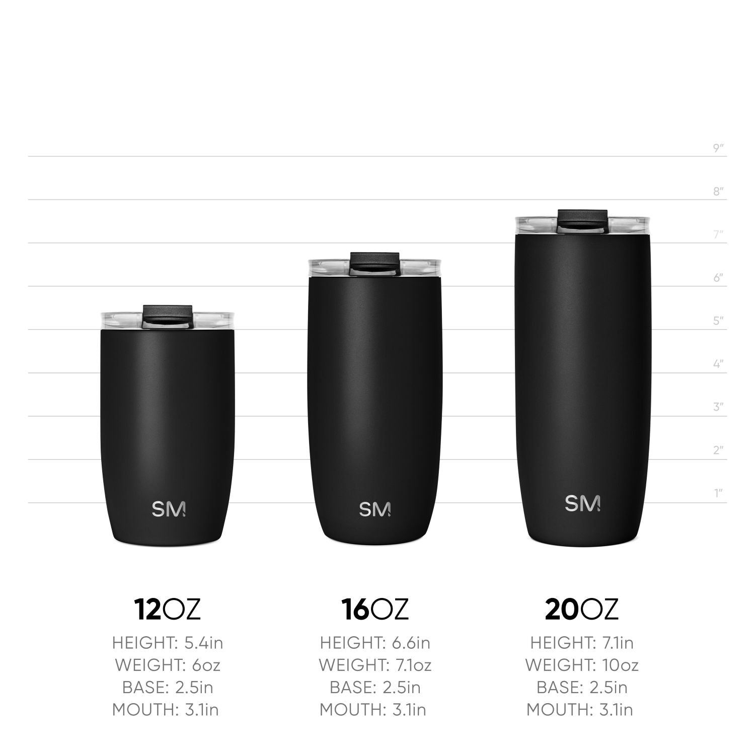 Voyager Tumbler with Clear Flip Lid & Straw