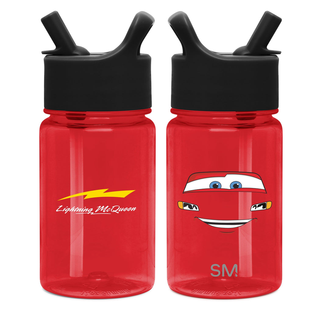 Summit Kids Plastic Water Bottle with Straw Lid