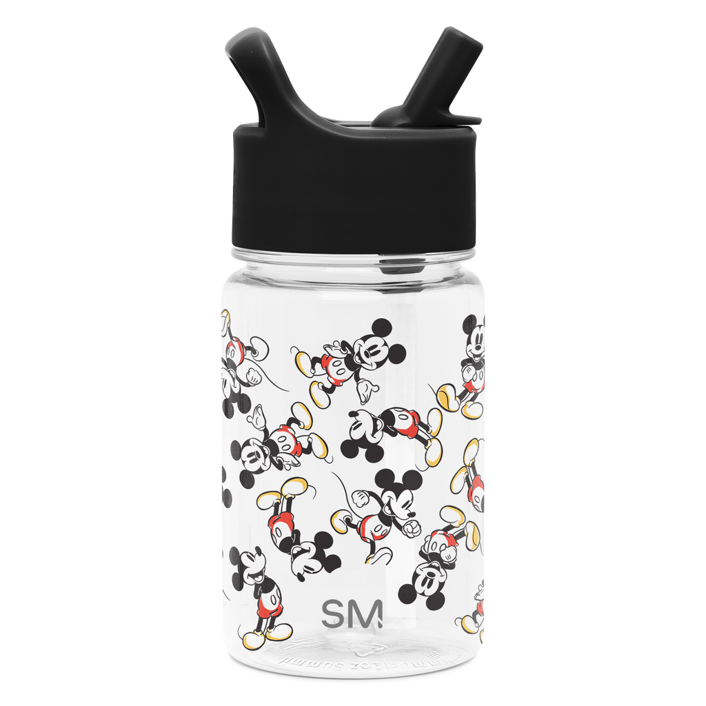 Summit Kids Plastic Water Bottle with Straw Lid