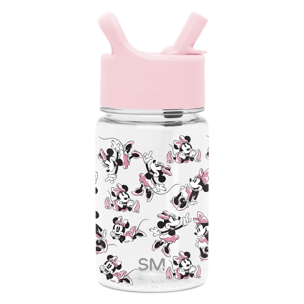 Summit Kids Plastic Water Bottle with Straw Lid