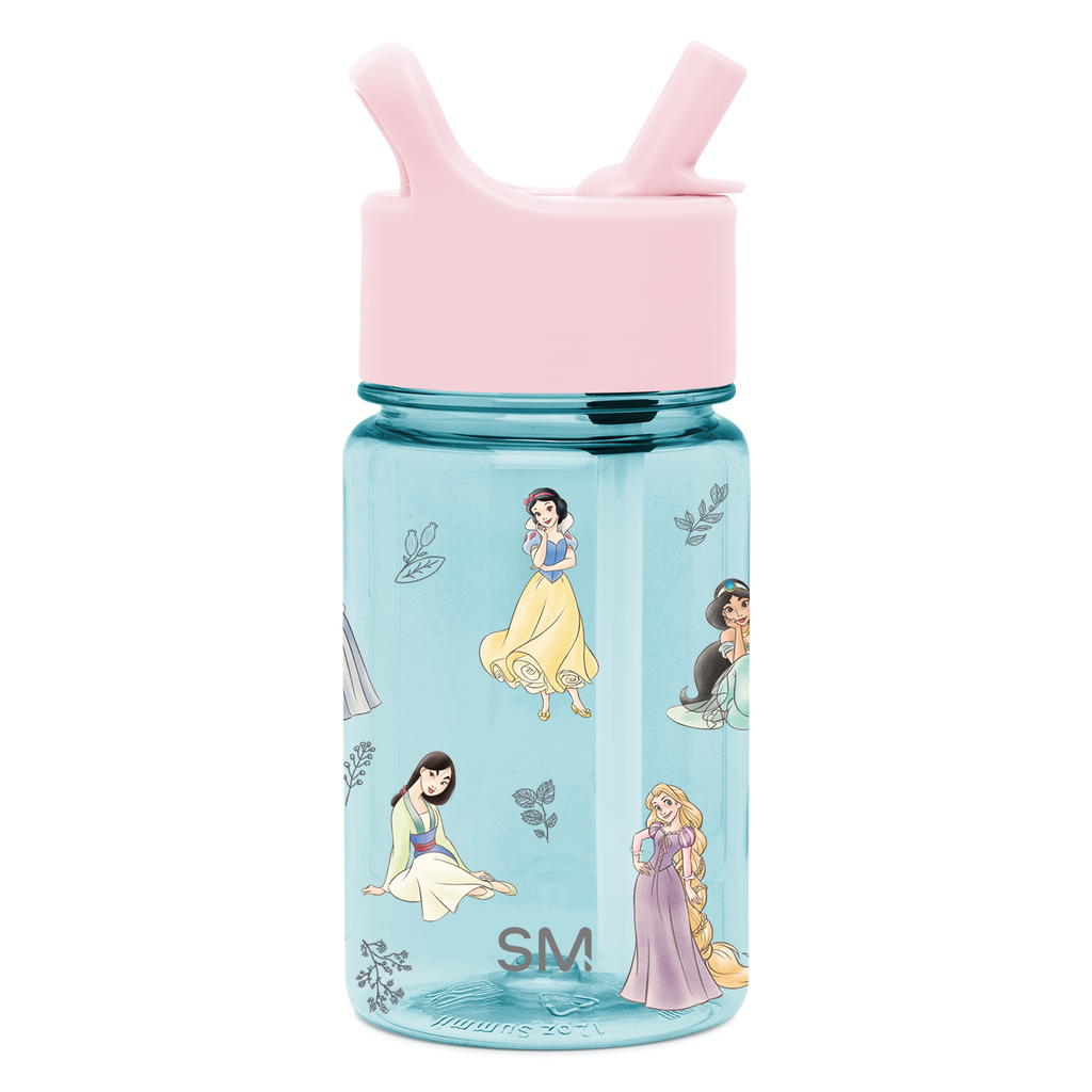 Summit Kids Plastic Water Bottle with Straw Lid