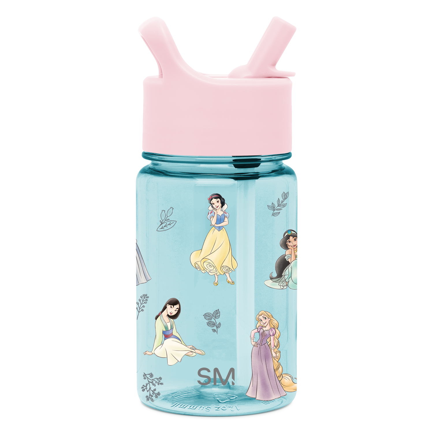 Summit Kids Plastic Water Bottle with Straw Lid