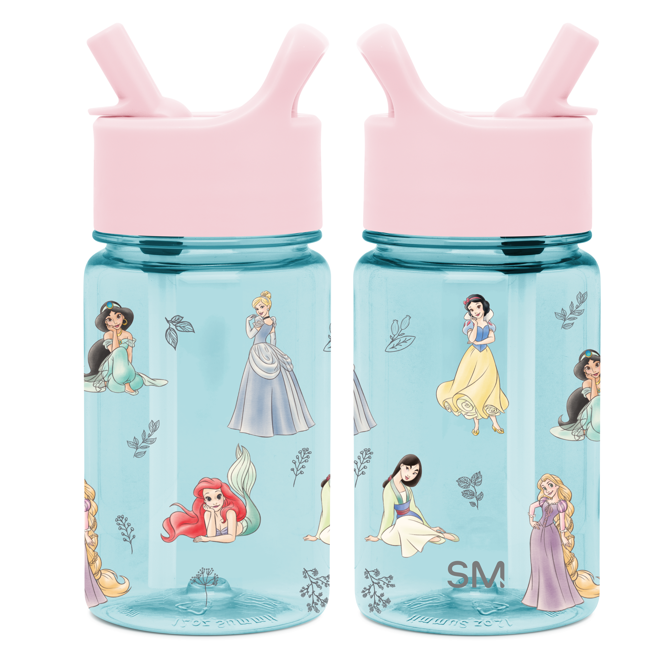 Summit Kids Plastic Water Bottle with Straw Lid