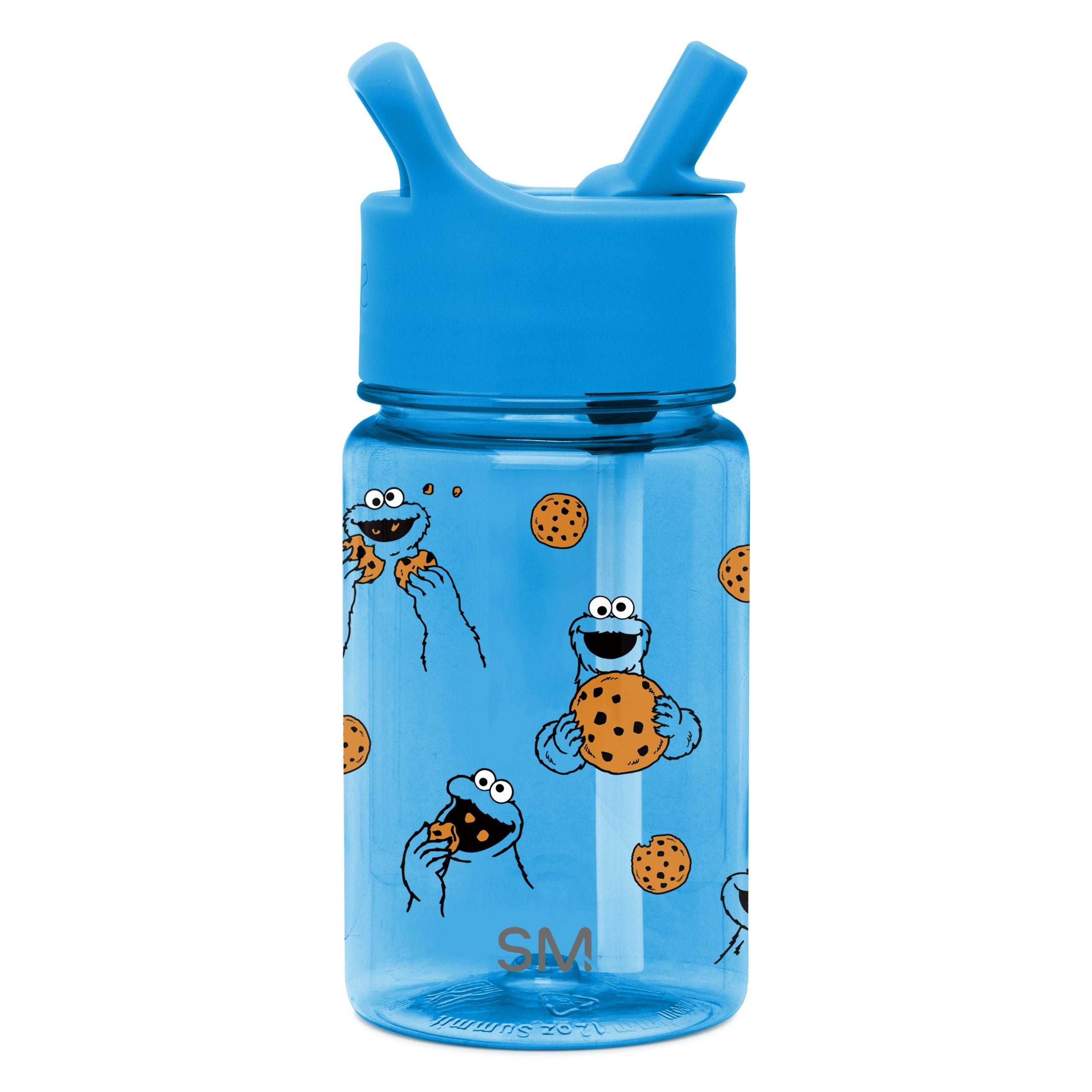 Summit Kids Plastic Water Bottle with Straw Lid