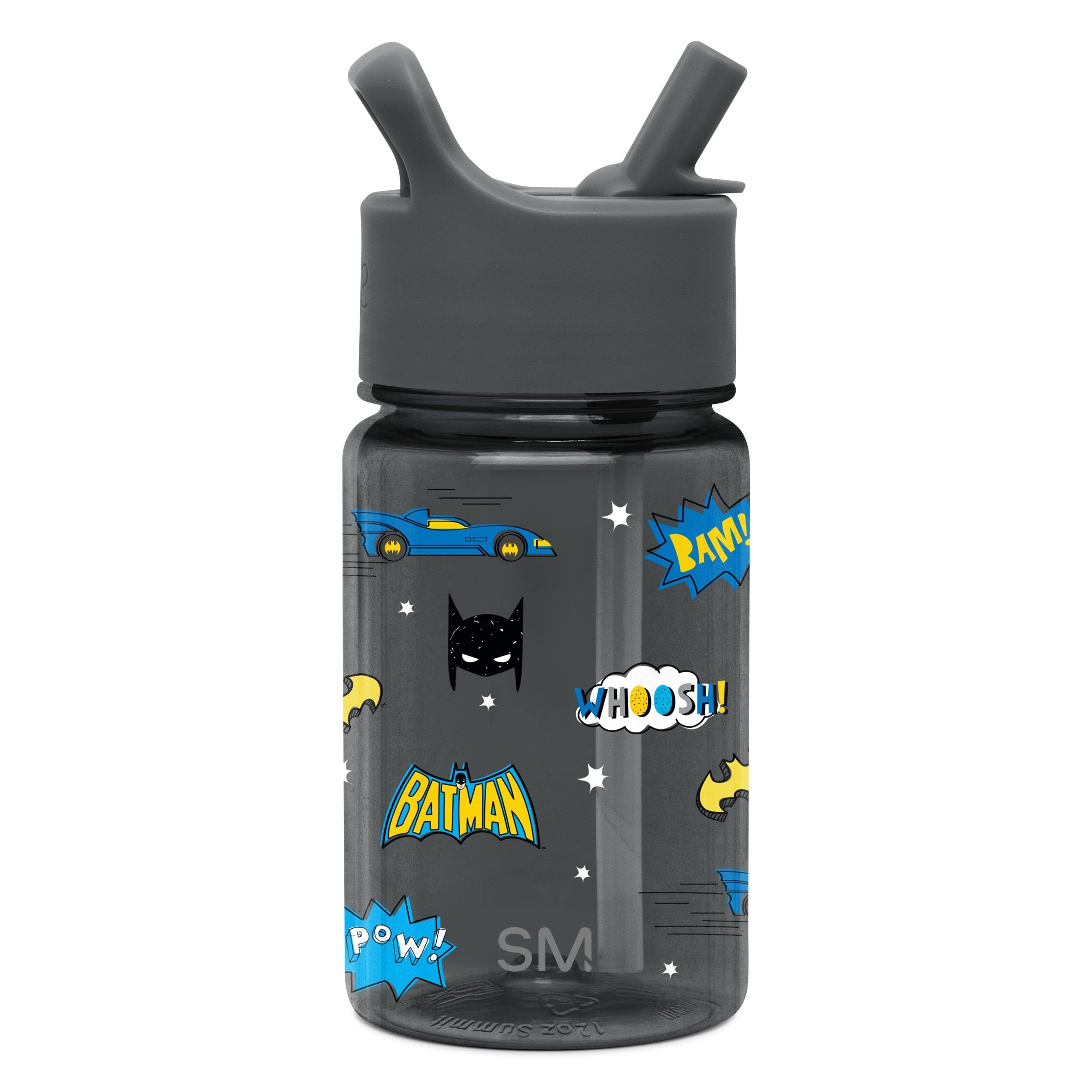 Summit Kids Plastic Water Bottle with Straw Lid