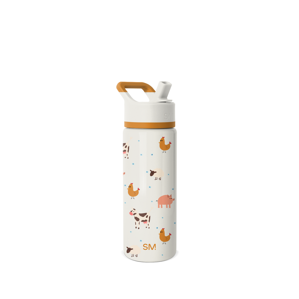 Summit Kids Water Bottle with Straw Lid