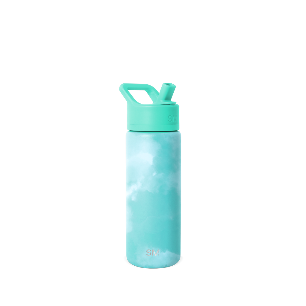 Summit Water Bottle with Straw Lid