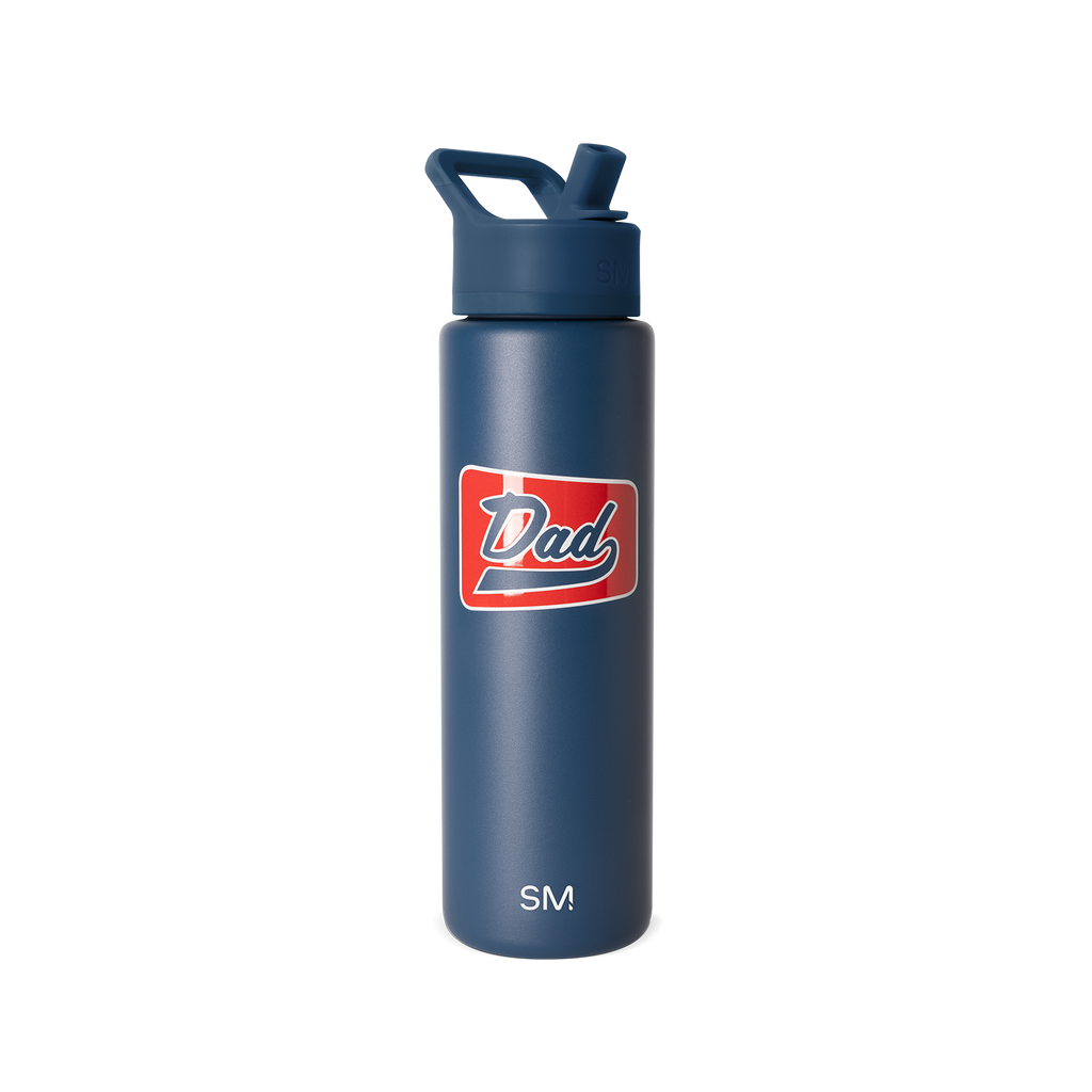 Summit Water Bottle with Straw Lid