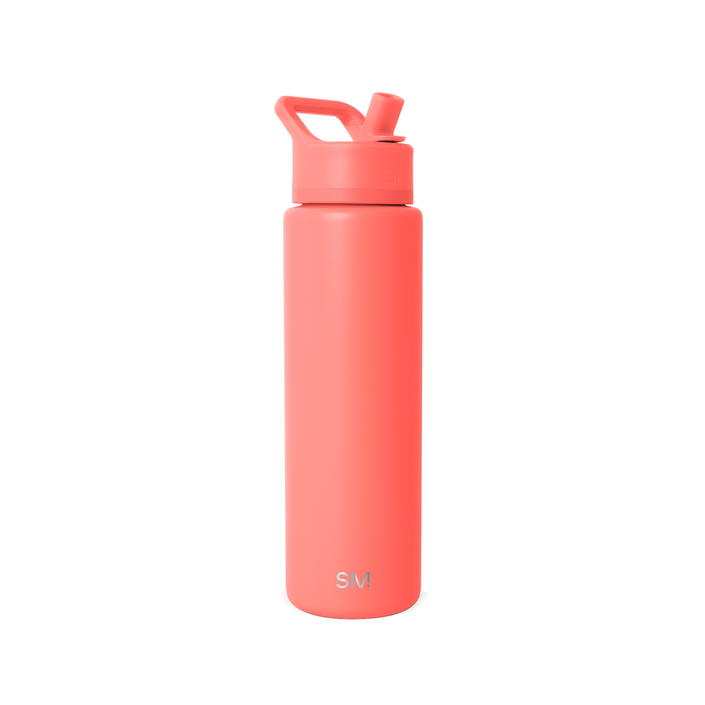 Summit Water Bottle with Straw Lid