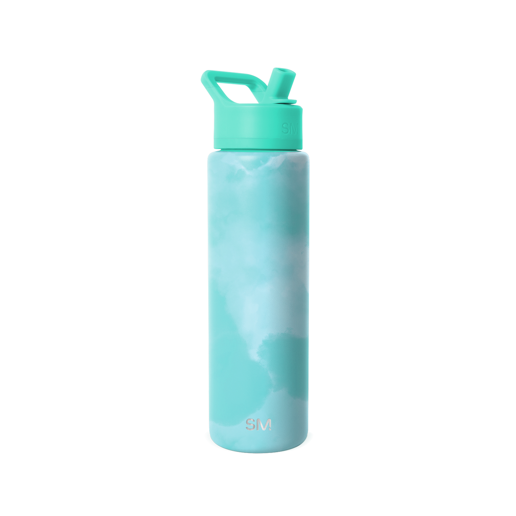 Summit Water Bottle with Straw Lid