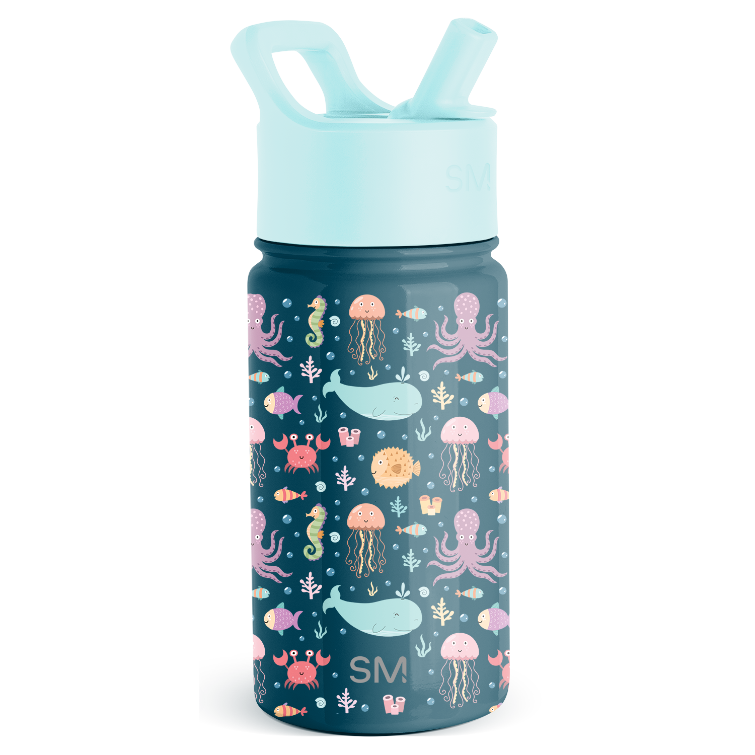Summit Kids Water Bottle with Straw Lid