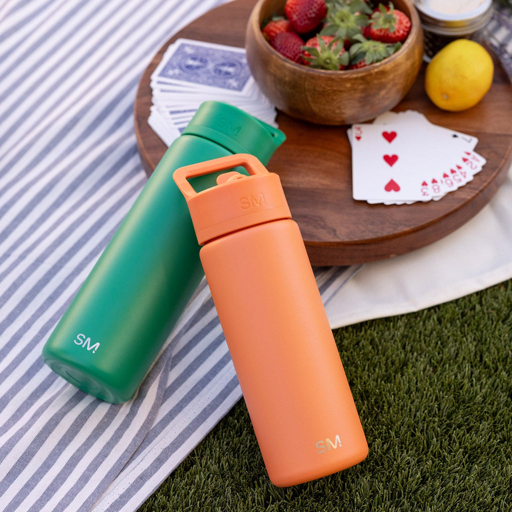 Summit Water Bottle with Straw Lid