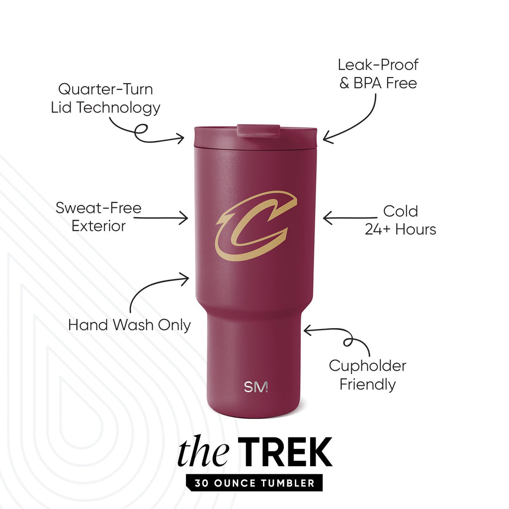 NBA Trek Tumbler with Flip Lid