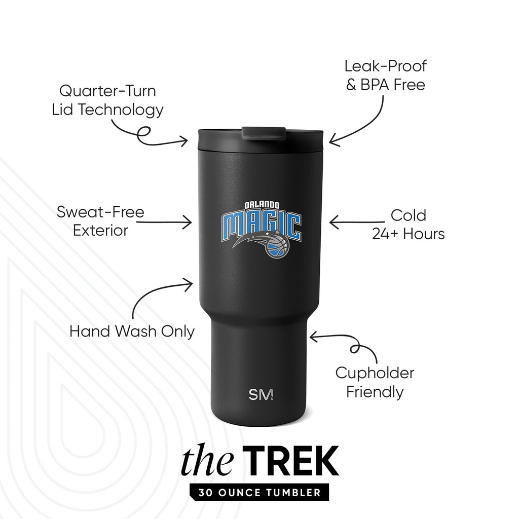 NBA Trek Tumbler with Flip Lid