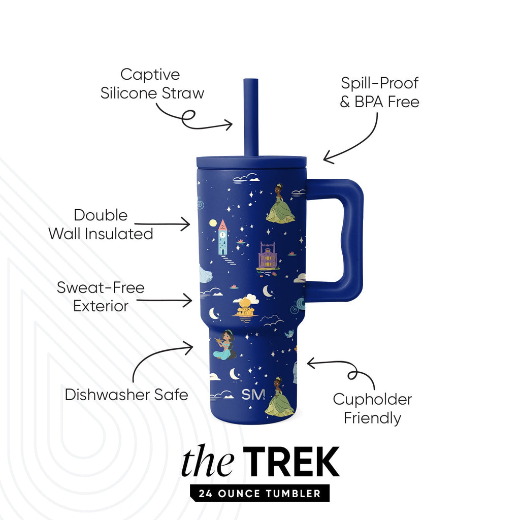 Trek Kids Tumbler with Silicone Straw Lid