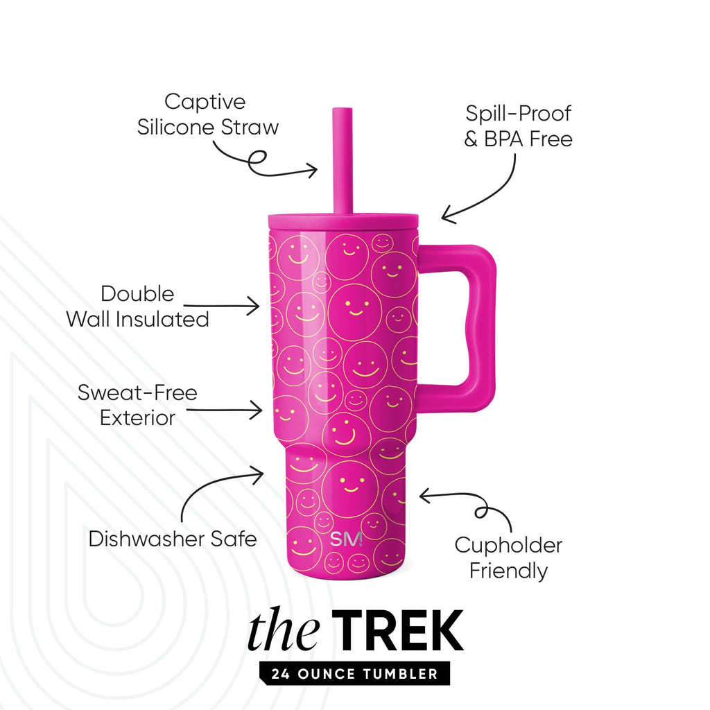 Trek Kids Tumbler with Silicone Straw Lid