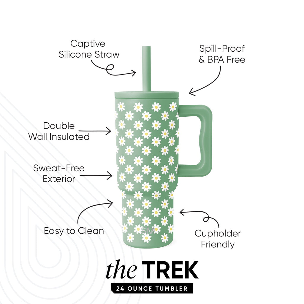 Trek Kids Tumbler with Silicone Straw Lid